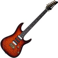 Ibanez AZ47P1QM-DEB Premium Dragon Eye Burst - Ex Demo