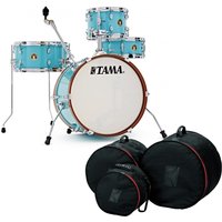 Tama Club-JAM Shell Pack w/ Cymbal Holder & Bag Set Aqua Blue