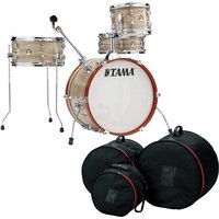 Tama Club-JAM Shell Pack w/ Cymbal Holder & Bag Set Cream Marble Wrap