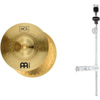 Meinl HCS 8" Micro Stack Hats & Closed Hi-Hat Holder with Clamp by Gear4music