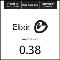 Elixir 15238 NANOWEB Electric Single String .038