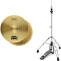 Meinl 14" HCS Soundwave Hi-Hats & Premier Artist Hi-Hat Stand