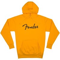 Fender Spaghetti Small Logo Zip Hoodie Butterscotch Blonde S