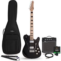 Knoxville Select Electric Guitar Black 10W Guitar Amp & Accessory Pack