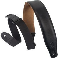 Levys Right Height Garment Leather with Suede Backing Padded Black