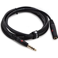 Studiospares 6.5mm TRS (F) - 6.35mm TRS (M) Headphone Extension Cable 3m