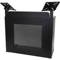 Equinox Event Booth Foldable DJ Booth Black
