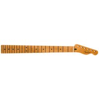 Fender Satin Roasted Maple Fat Telecaster Neck 22 Medium Jumbo Frets 9.5" Maple U Shape