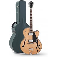 Hartwood Novella Hollowbody Guitar & Hard Case Natural