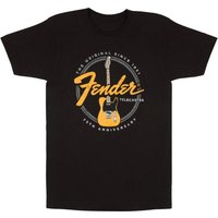 Fender Telecaster 75th Tele Tee Vintage Black L