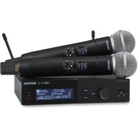 Shure SLXD+ Dual Wireless Handheld Microphone System with SM58 K55