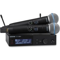 Shure SLXD+ Dual Wireless Handheld Microphone System with Beta58 S50