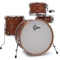 Gretsch Catalina Club Rock 24" 4pc Shell Pack With Snare Satin Walnut Glaze