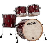 Sonor Momentum 20" 4pc Beech Shell Pack Red Pearl - Free 10 Tom