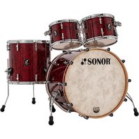 Sonor Momentum 22" 4pc Beech Shell Pack Red Pearl - Free 10 Tom