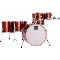 Mapex Mars Birch 22 6pc Crossover Shell Pack Blood Orange Sparkle
