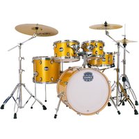 Mapex Mars Birch 20 5pc Fusion Drum Kit w/Cymbals Sunflower Sparkle