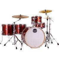 Mapex Mars Birch 22 5pc Crossover Drum Kit w/Cymbals Blood Orange Sparkle
