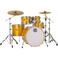 Mapex Mars Birch 22 5pc Drum Kit w/Cymbals Sunflower Sparkle