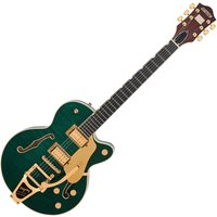 Gretsch Broadkaster Jr. LX Figured Center Block with String-Thru Bigsby & Gold Hardware Tropic Aura