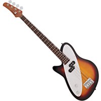 Hartwood Satellite Left Handed Bass Guitar Sunburst - Nearly New