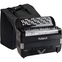 Roland FR-8XB V-Accordion Button-Type Black with Bag