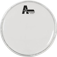 Attack 8" ThinSkin2 2Ply Medium Thin Clear Drum Head