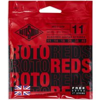 Rotosound R11 Roto Red Nickel Electric Guitar Strings 11-48