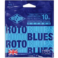 Rotosound RH10 Roto Blue Hybrid Nickel Electric Guitar Strings 10-52