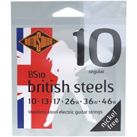 Rotosound BS10 British Steels 10-46 Gauge Electric Guitar Strings