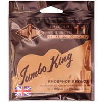 Rotosound Jumbo King JK11 Phosphor Bronze Acoustic Strings 11-52