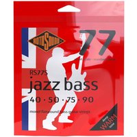 Rotosound RS77S Jazz Bass Flatwound Bass Guitar Strings 40-90