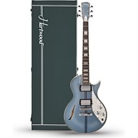 Hartwood Speedway Electric Guitar & Hard Case Blue Suede