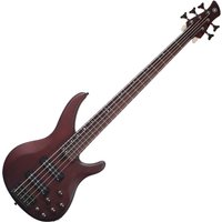 Yamaha TRBX505 5-String Bass Guitar Translucent Brown - Ex Demo