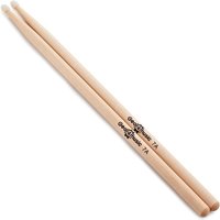 7A Nylon Tip Maple Drumsticks by Gear4music