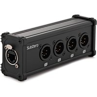 SubZero 4 Channel 5-Pin DMX Male Cable Network Extender