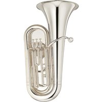 Yamaha YBB 105 Compact Bb Tuba Silver Plate