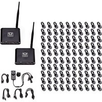 SubZero UHF Silent Disco System 100 Pack