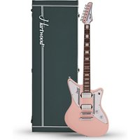 Hartwood Charger Electric Guitar & Hard Case Strawberry Milkshake