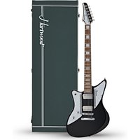 Hartwood Charger Left Handed Electric Guitar & Hard Case Jet Black