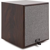 AVCOM 6" Active Subwoofer Walnut