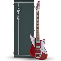 Hartwood Charger Electric Guitar & Hard Case Ketchup Red