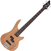 3/4 Chicago Bass Guitar by Gear4music Natural