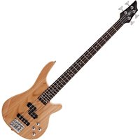 Chicago Bass Guitar by Gear4music Natural