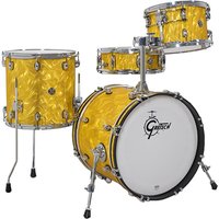 Gretsch Catalina Club 18 Shell Pack With Snare Yellow Satin Flame