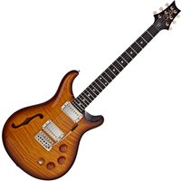 PRS DGT Semi Hollow Moons McCarty Tobacco Sunburst #0419020