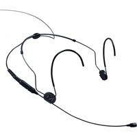 Sennheiser HSP 2 Omnidirectional Condenser Neckband Microphone with 3-Pin Connector Black