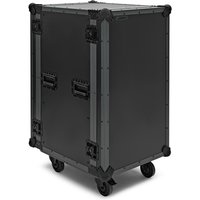 Trojan Pro Stealth 20U Heavy-Duty Wheeled Rack Flight Case