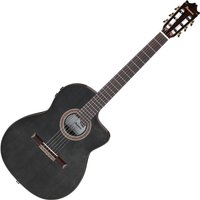 Ibanez GA360TCE-TBK Classical Guitar Transparent Black High Gloss