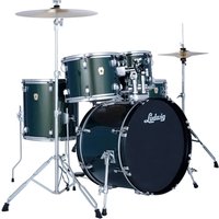 Ludwig Accent Fuse 20" 5pc Drum Kit Jade Dust